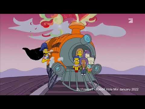 Rabbit Hole Mix January 2022 (Tripping Visual) - Deep/Tech House/Minimal