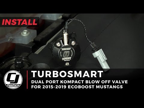2015-2022 Ford Mustang Install: Turbosmart Dual Port Kompact EM Series VR2 Blow Off Valve