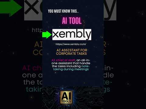 Xembly- AI Tool for Productivity [Artificial Intelligence] [Productivity]