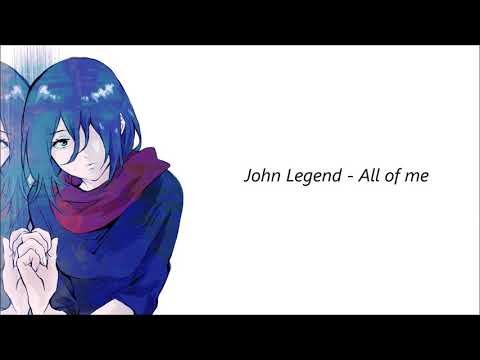 Nightcore all of me lyrics