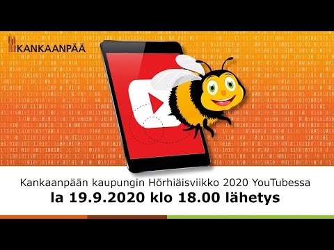 HÖRHIÄISVIIKKO KANKAANPÄÄ 2020 la 19.9. klo 18.00 lähetys