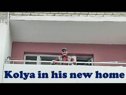 Kolya and his new home