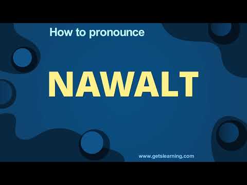 How to Pronounce NAWALT | NAWALT meaning in English correctly