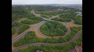 Redditch Cloverleaf Junction Timelapse 200726