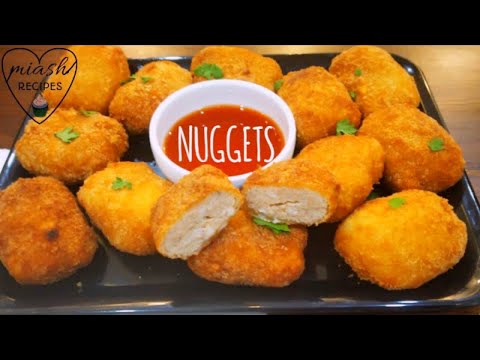 ചിക്കൻ നഗ്ഗറ്റ്സ് വീട്ടിൽ തന്നെ ഉണ്ടാക്കാം | Chicken Nuggets recipe | Lamees Vlogs