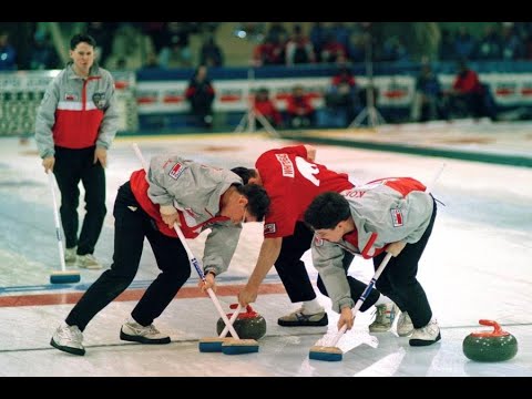 Kevin Koe's burned rock incident at 1994 Canadian Junior Curling Championship Final