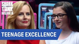 Shark Tank Australia | This Young 'Luv Ur Self' Entrepreneur Is Beyond Impressive