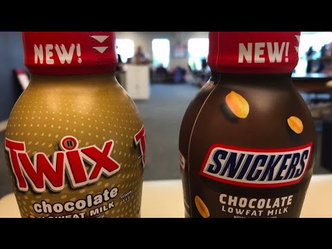 Taste Test: Snickers & Twix-Flavored Chocolate Milks