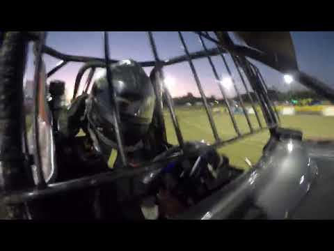 In-car footage of near roll-over. Cairns speedway 15/09/2022.