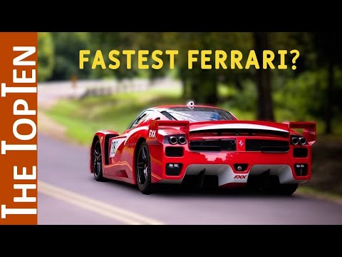 The Top Ten Fastest Ferrari Cars in the World