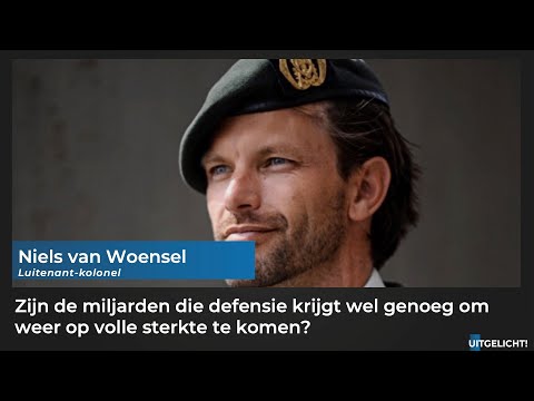 Uitgelicht! 27 september 2022 - Niels van Woensel over vastleggen van defensiebudget in de wet