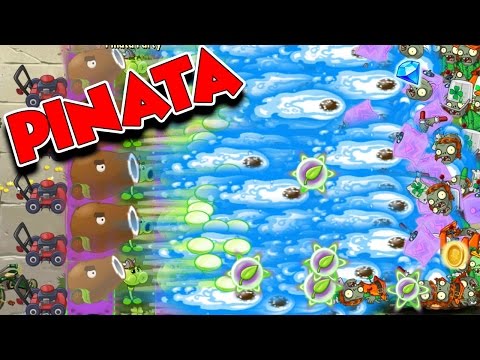 Plants vs Zombies 2 - Ultimate Pinata Party | NOT USUAL Pinatas | More Spider Rain
