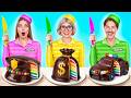Me Vs Grandma Cooking Challenge In Prison Funny Food Hacks By Super Hyper DO
