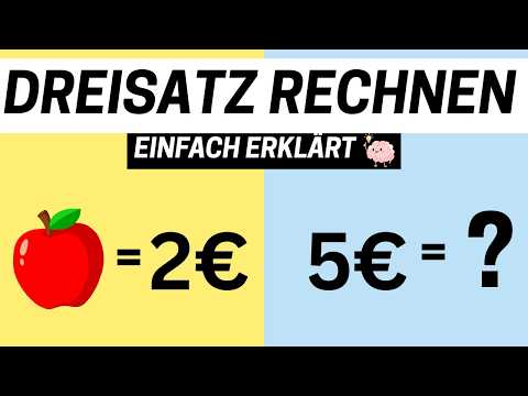 Rule of Three Explained Simply - Calculating with the Rule of Three, Problem and Solution | Educa...