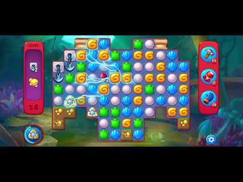 Fishdom Hard level 10142 no boosters フィッシュダム ハード