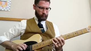 Video thumbnail for Danny Gatton style Rockabilly Country Lick in A by Zane Banks