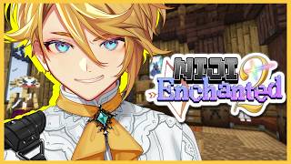 【MINECRAFT RP #NIJIENchanted2】EXPLORING THIS SCARY WORLD【NIJISANJI EN | Yu Q. Wilson】