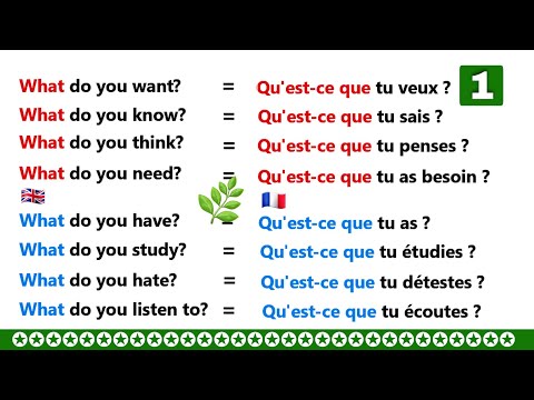 Anglais facile avec iliass |phrases simples  | partie 1 |✪✪easy sentences to learn french 🌿