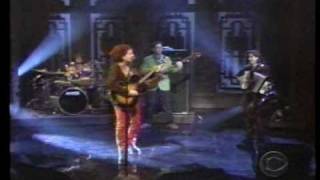 Ani DiFranco on Letterman in 1998 - Little Plastic Castle