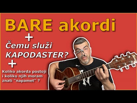 Škola gitare BARE AKORDI i KAPO