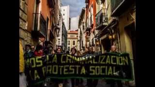 Violencia policial 2F Valladolid (Parrilla de San Lorenzo)