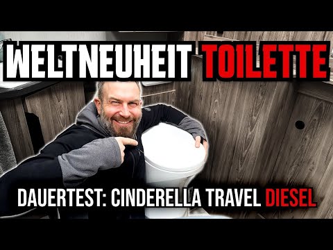 AVAILABLE NOW: The world's first diesel toilet! CINDERELLA TRAVEL DIESEL undergoes long-term test...