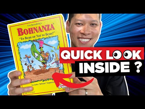A Quick Look Inside the Bohnanza Card Game