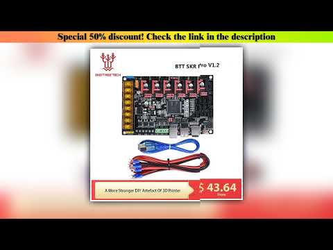 Must Buy BIGTREETECH SKR PRO V1.2 32Bit Control Board 3D Printer Parts SKR V1.3 RAMPS 1.4 A4988 TMC