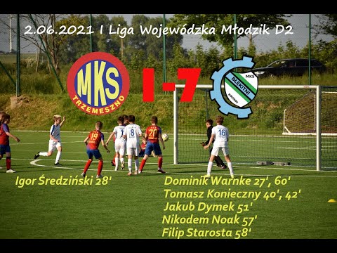 2-3.06.2021 Mecze Młodzików MKS Trzemeszno - bramki