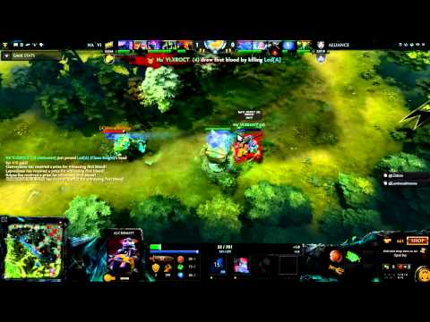 The International 3 - XBOCT's double kill vs 4 in the grand finals