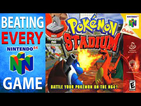Beating EVERY N64 Game - Pokémon Stadium (44/394)