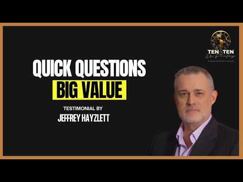 Testimonial "You Get MORE Than 10 Questions! 🔥 Dr. Smiley