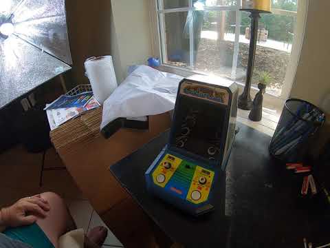 VINTAGE GALAXIAN COLECO TABLE TOP MINI ARCADE GAME BY MIDWAY. GALAGA