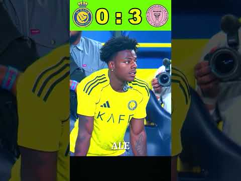 Ronaldo's comeback Vs Messi #intermiami #alnassr #messi #ronaldo #football #cr7#soccer #goat