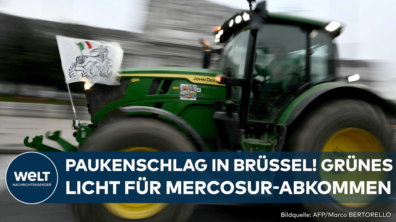 MERCOSUR-ABKOMMEN: Grünes Licht nach 25 Jahren Zoff! EU-Staaten unterzeichnen Mega-Deal!