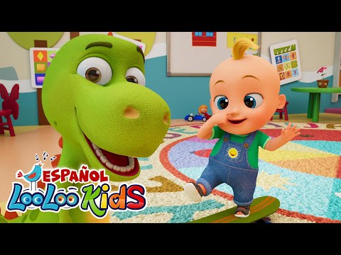 🦖Zigalu Zigalu en español ♫ Canciones Infantiles ♫  LooLoo