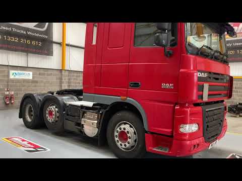 New In Stocklist For Sale: DAF XF105, 460 EURO 5 SPACE CAB 6X2 TRACTOR UNIT - 2011 - PK11 JYB