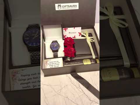Timepiece & Wallet Combo Gift Box for Him Pakistan video thumbnail