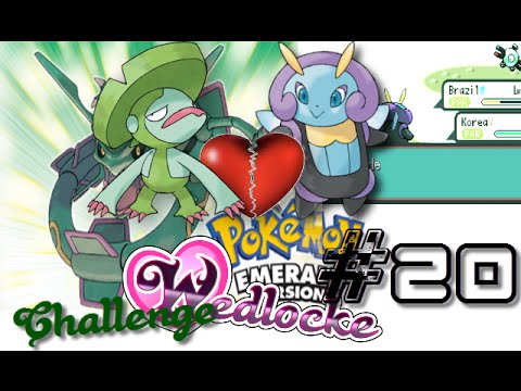 [CHALLENGE] Pokémon Emerald/Smaragd Wedlocke #20 | Knappheit an die Macht