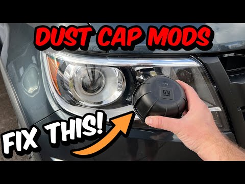 Headlight Dust Caps Too Shallow For LED Upgrades?  Here's How To FIX It!