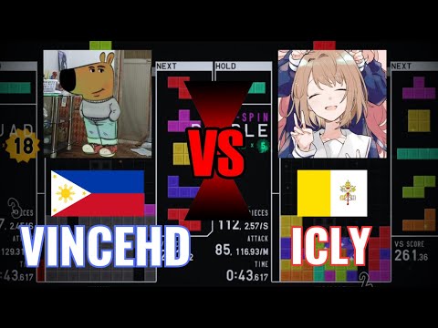 TETR.IO Tetra League (Season 2) VINCEHD vs ICLY (Diao)