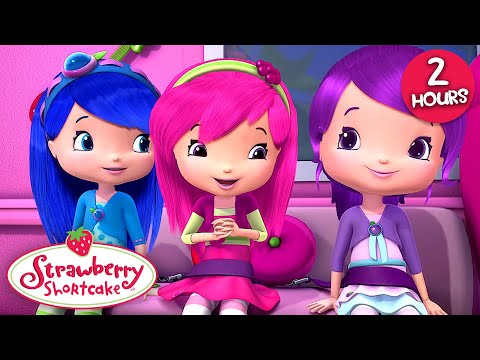 On The Tour Bus! 🍓 Strawberry Shortcake 🍓 Friendship Compilation 🍓 Kids Show - Kids TV Series, Kingdom Kids Zone - Strawberry Shortcake - WildBrain