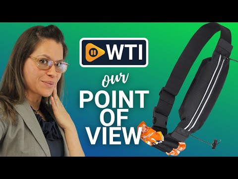 Reflective Running Race Bib Belt With Elastic Webbing - Lightweight Fits All Waist Sizes 30”-42” Running Belts for Women and Men for Marathon - WTI product video review
