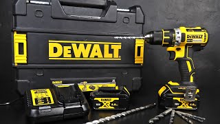 DeWalt Drill DCD790 M2 QW 18V XR Brushless Drill Driver - 2 X 4Ah Unboxing & Test