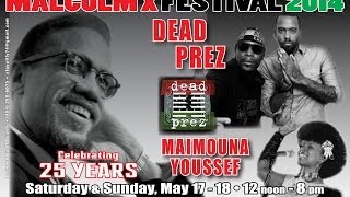 25th Annual Malcolm X Festival 2014 part 1 (Dead Prez)
