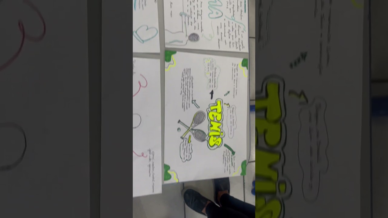 Mapa Mental dos Esportes no Milton