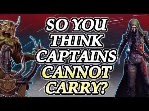 WATCH THIS IF YOU THINK CAPTAINS CANNOT CARRY GAMES - VAINGLORY 5V5 PHINN GAMEPLAY