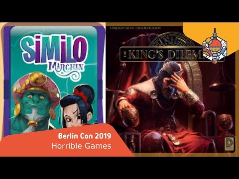 The King's Dilemma - Similo: Horrible Games - Brettspiele - Berlin Brettspiel Con 2019