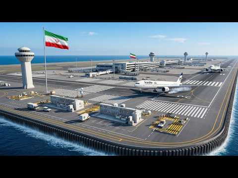How Iran Built an Airport on Abu Musa Island in the Persian Gulf (Full Process)