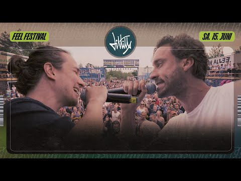 Bong Teggy vs Fate ⎪On Beat Rap Battle @ Feel Festival ⎪ DLTLLY
